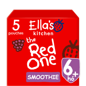 Ella's Kitchen Organikus Piros gyümölcsös smoothie 6 hó+ 5 x 90 g