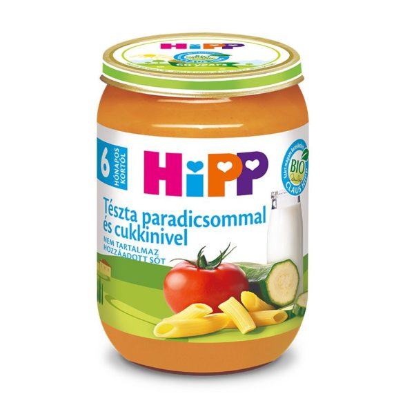 HiPP Bio Tészta paradicsommal és cukkinivel 190 g 6 hó+