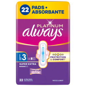 Always Platinum Super Extra Egészségügyi betét 3-as méret 22 db