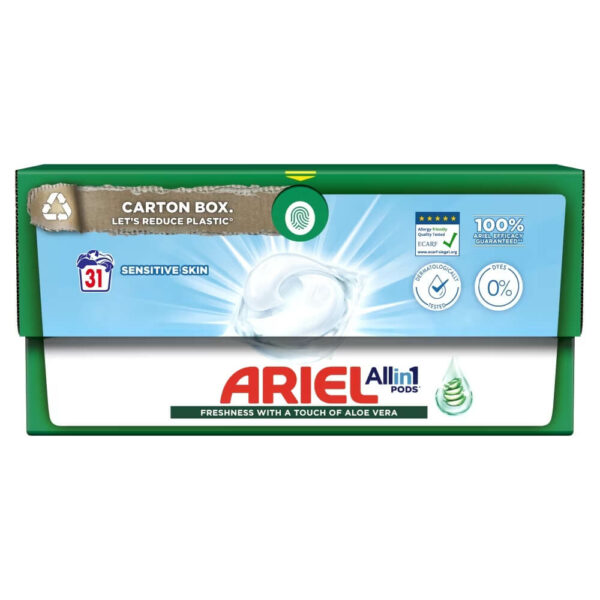 Ariel Allin1 Pods Sensitive Mosókapszula 31 mosásához