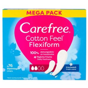 Carefree Cotton Feel Flexiform Tisztasági betét friss illattal 76 db
