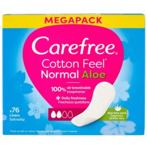 Carefree Cotton Feel Normal Aloe Tisztasági betét 76 db