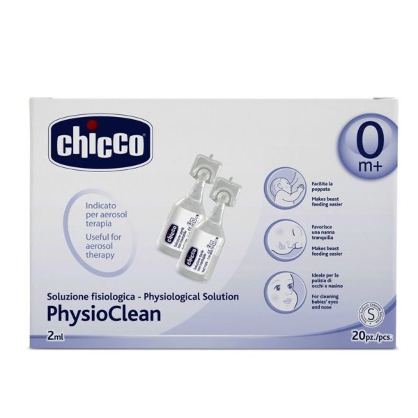 Chicco PhysioClean Orrcsepp sóoldat ampullák 0 hó+ 20 x 2 ml