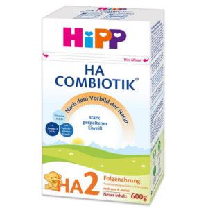 HiPP HA2 Combiotik Tejalapú Anyatej-kiegészítő tápszer 6 hó+ 600 g