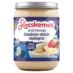 ecskeméti Bio Jó Éjt Finomság - Banános-almás tejbegríz 190 g 6 hó+