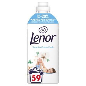 Lenor Sensitive Cotton Fresh Hipoallergén öblítő 1239 ml (59 mosás)