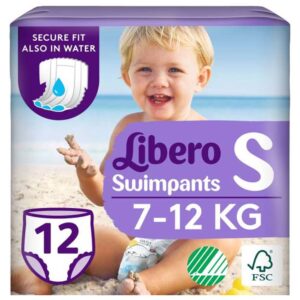 Libero Swimpants Úszópelenka S-es méret (7-12 kg) 12 db