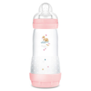 MAM Anti Colic cumisüveg 320 ml 4 hó+ (rózsaszín)
