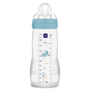MAM Easy Active Műanyag cumisüveg 330 ml 4 hó+ (kék)