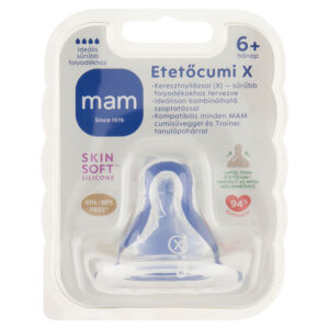 MAM Etetőcumi X - Sűrűbb folyadékhoz 6 hó+