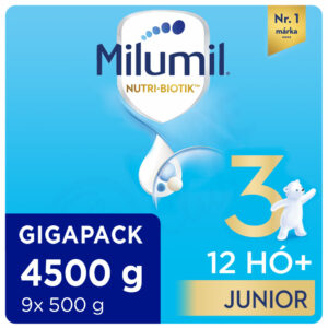 Milumil 3 Junior tejalapú anyatej-kiegészítő tápszer 12. hónapos kortól 4500 g