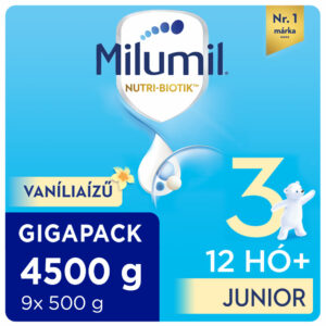Milumil 3 Vanília ízű Junior ital 12 hónapos kortól 4500 g