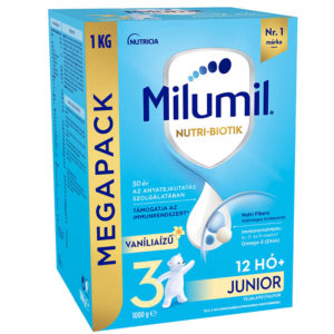 Milumil 3 Vanília ízű Junior tejalapú italpor 12 hó+ 1000 g