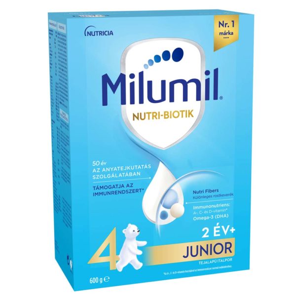 Milumil 4 Junior ital 24 hónapos kortól 600 g