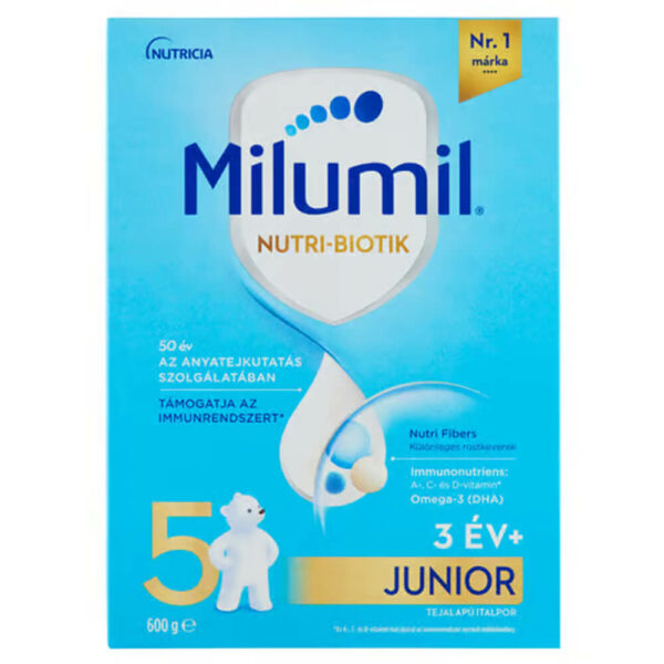 Milumil 5 Junior gyerekital 3 éves kortól 600 g