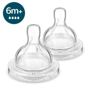 Philips AVENT Anti-colic Gyors átfolyású etetőcumi 6 hó+ (2 db) SCF764/02