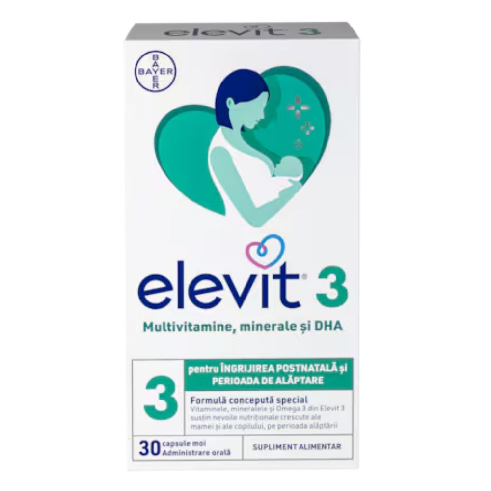 Elevit 3 complex multivitamin