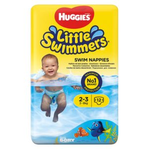 HUGGIES Little Swimmers Úszópelenka 2-3 ‘S’ (3-8 kg) 12 db
