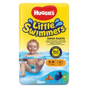 HUGGIES Little Swimmers Úszópelenka ‘L’ 5-6 (12-18 kg) 11 db