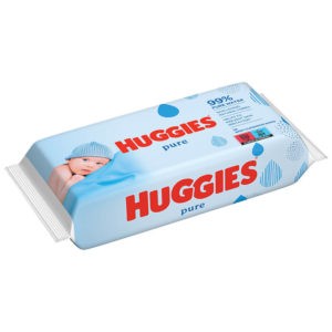 HUGGIES Pure Törlőkendő 56 db