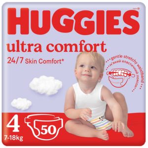 HUGGIES Ultra Comfort Nadrágpelenka 4 Maxi 50 db (7-18 kg)
