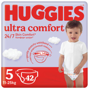 Huggies Ultra Comfort Nadrágpelenka 5-ös méret (11-25 kg) 42 db