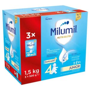 Milumil 4 Vanília ízű Junior ital 2 éves kortól 1500 g