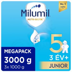 Milumil 5 Junior gyerekital 3 éves kortól 3x 1000 g (3000 g)