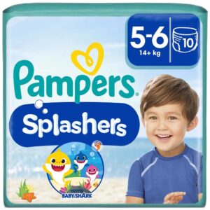 Pampers Splashers Úszópelenka 5-6-os méret (14 kg+) 10 db
