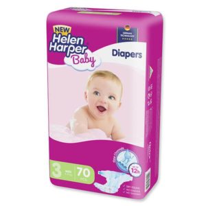 Helen Harper Baby Nadrágpelenka Midi (4-9 kg) 70 db