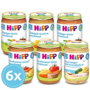 Hipp Bio Húsos menük 12 hónapos kortól - Csomagajánlat 6x 220 g