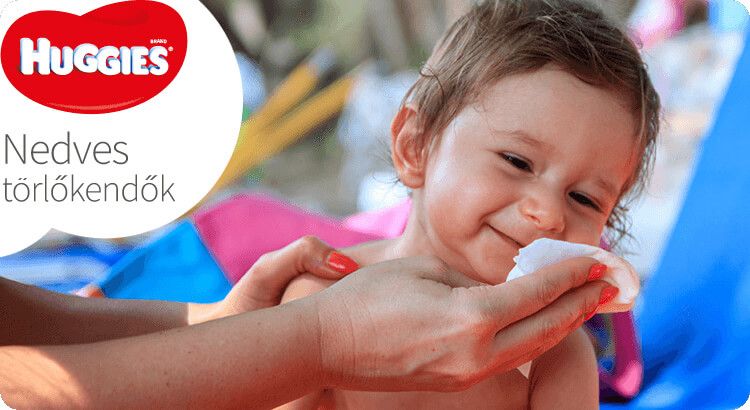 Huggies Nedves Törlőkendők