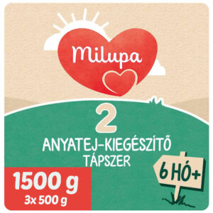 Milupa 2 Anyatej kiegészítő tápszer 6 hó+ 3x 500 g (1500 g)