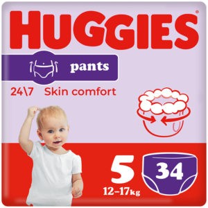 Huggies Pants Bugyipelenka 5 (12-17 kg) 34 db