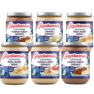 Kecskeméti Bio Jó Éjt Finomságok 6 hónapos kortól - csomagajánlat 6x 190 g