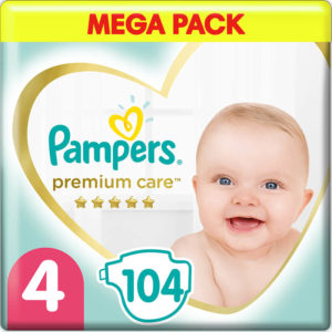 Pampers Premium Care 4-es Nadrágpelenka (9-14 kg) 104 db - Mega Pack