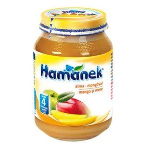 Hamánek Alma-mangó gyümölcspüré 190 g 4 hó+