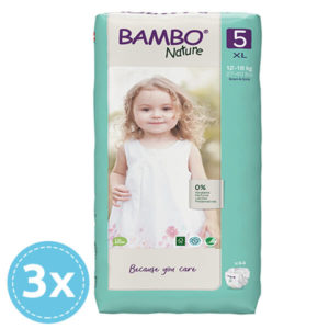Bambo Nature Öko nadrágpelenka 5 Junior (12-18 kg) 3x 44 (132 db) db