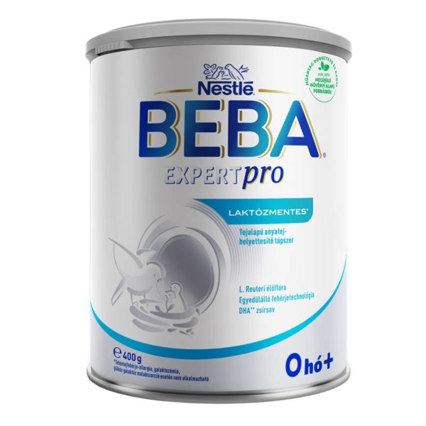 BEBA EXPERTpro Laktózmentes tápszer 400 g 0 hó+