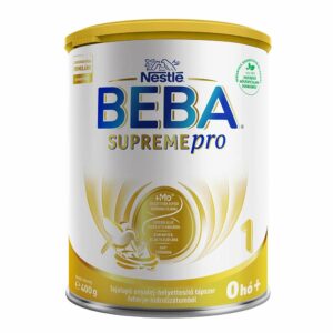 Beba SUPREMEPro 1 Anyatej-helyettesítő tápszer fehérje-hidrolizátumból 0 hó+ 400 g.jpg