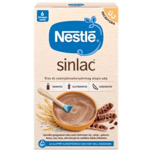 Nestlé Sinlac Rizs és szentjánoskenyérmag alapú pép 6 hó+ 650 g
