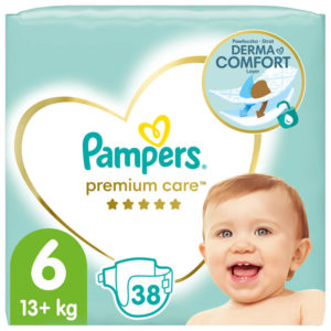 Pampers Premium Care 6-os Nadrágpelenka (13 kg+) 38 db - Value Pack