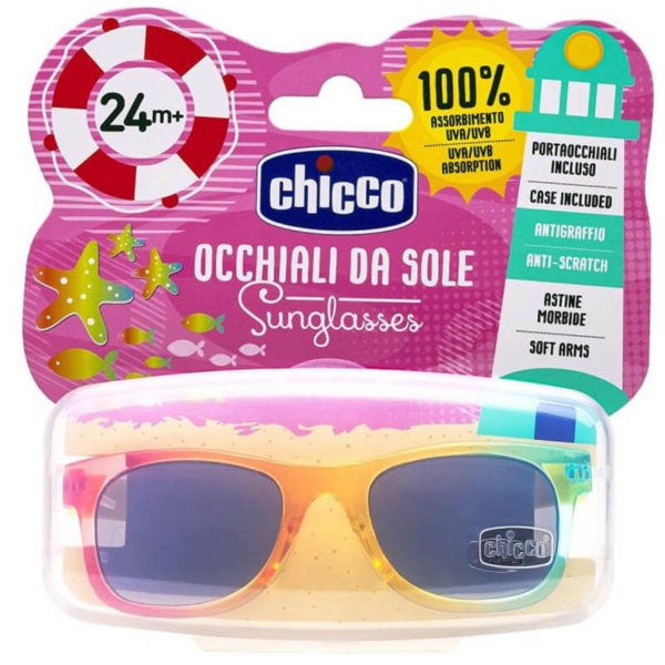 Chicco Gyermek napszemüveg a szivárvány színeiben 24 hó+