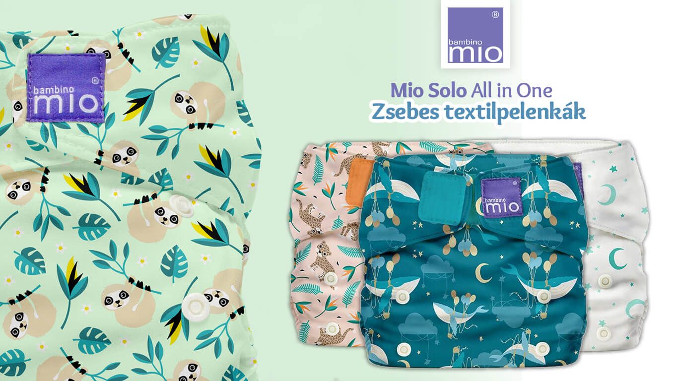 Bambino Mio MioSolo All in One Zsebes textilpelenkak