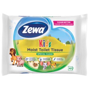 Zewa Kids Nedves toalettpapír 42 db