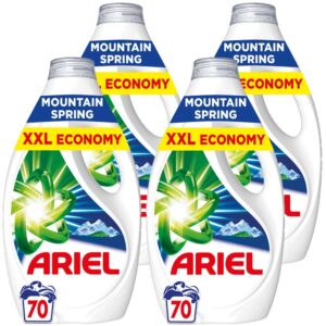 Ariel Mountain Spring Folyékony mosószer 4x 3150 ml (280 mosás)
