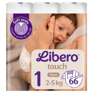Libero Touch Nadrágpelenka 1 (2-5 kg) 3x 22 db (66 db)
