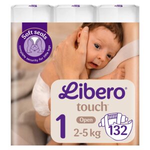 Libero Touch Nadrágpelenka 1 (2-5 kg) 6x 22 db (132 db)