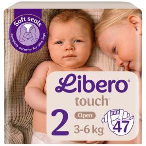 Libero Touch Nadrágpelenka 2-es méret (3-6 kg) 47 db
