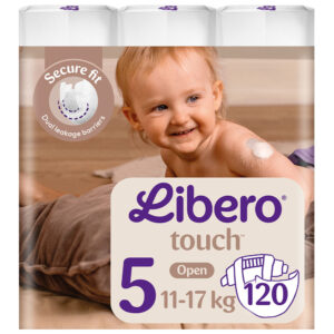 Libero Touch Nadrágpelenka 5-ös méret (11-17 kg) 4x 30 db (120 db)